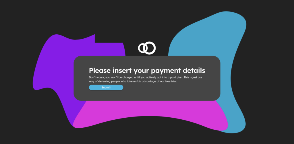 Capsho review: inset payment details screen