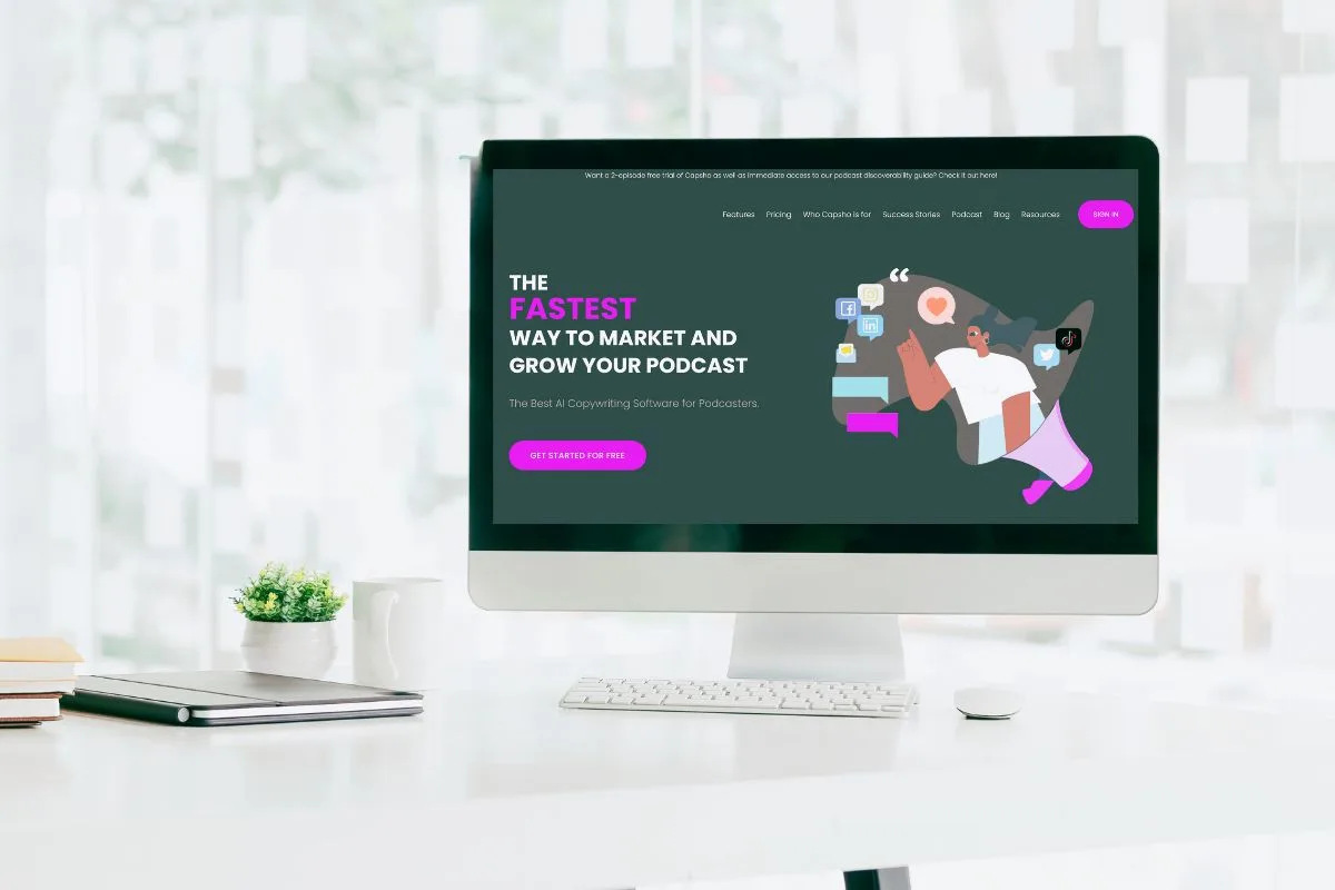 Capsho review: generate content for your podcast using AI