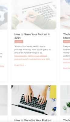 The Lazy Girl's Guide to Podcasting Blog