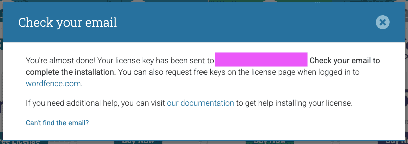 Wordfence install 10